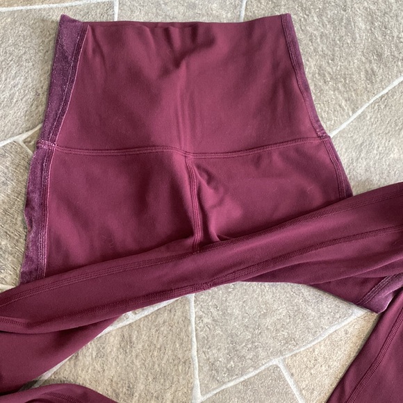 Lululemon Align Super High Rise Pant Velvet - Picture 7 of 9